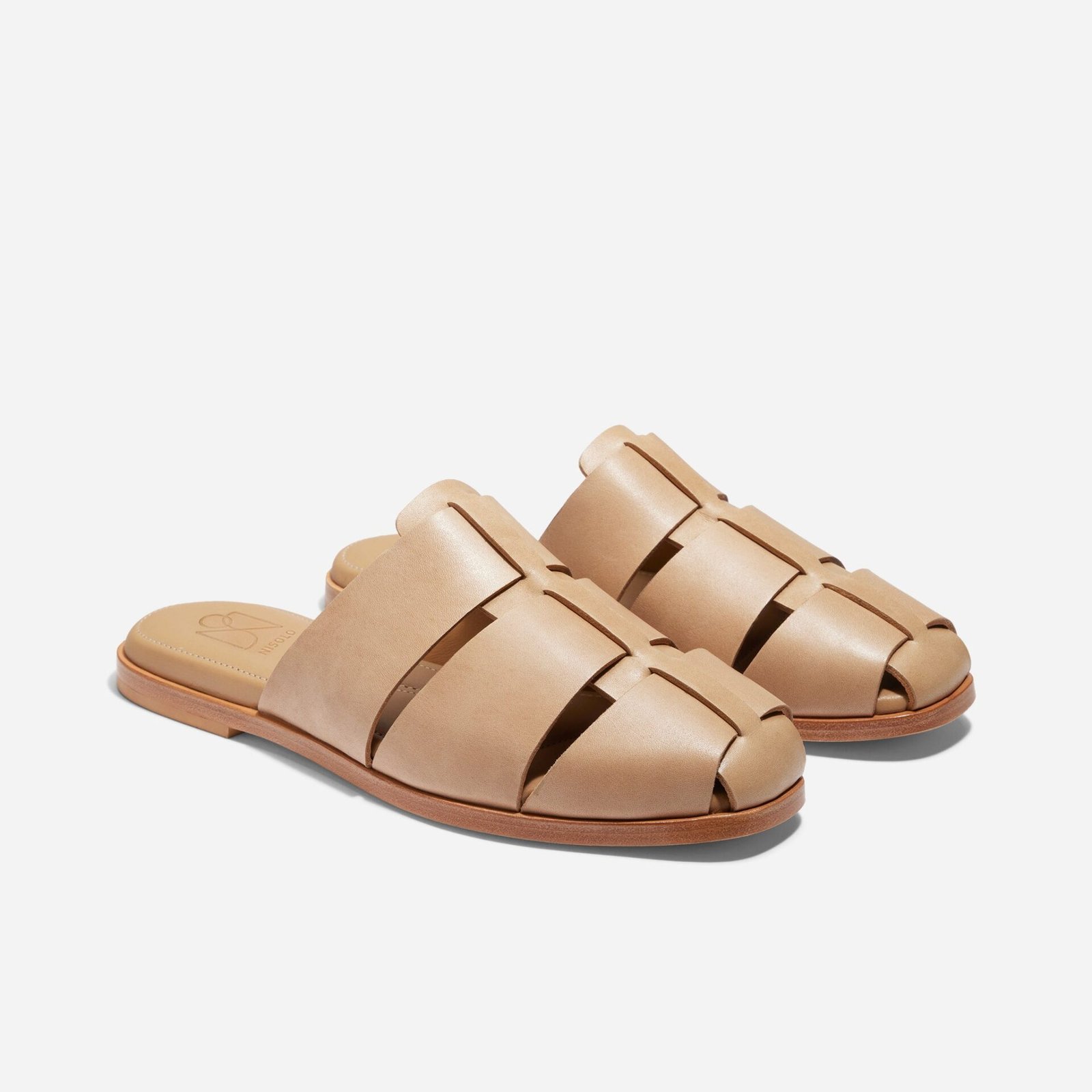 Anita Fisherman Mule (Almond)