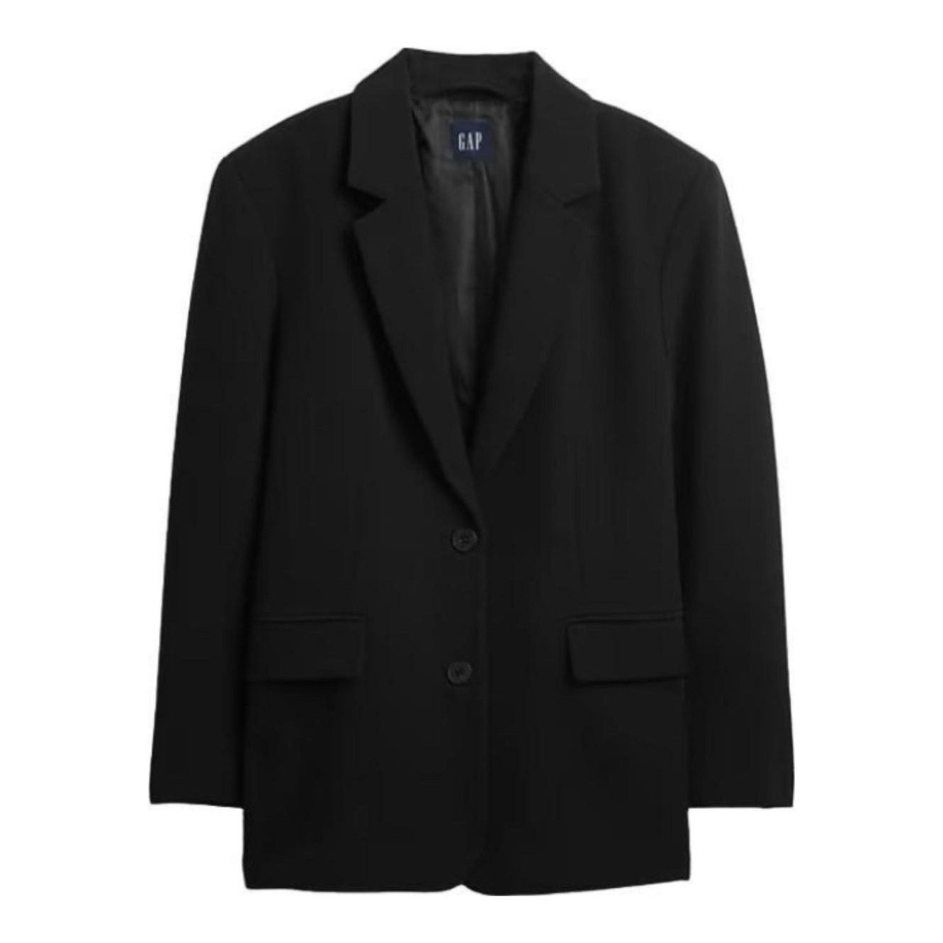 Bistretch Oversized Blazer (Black)