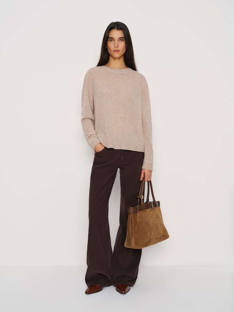 Cashmere Boyfriend Sweater (Barley)