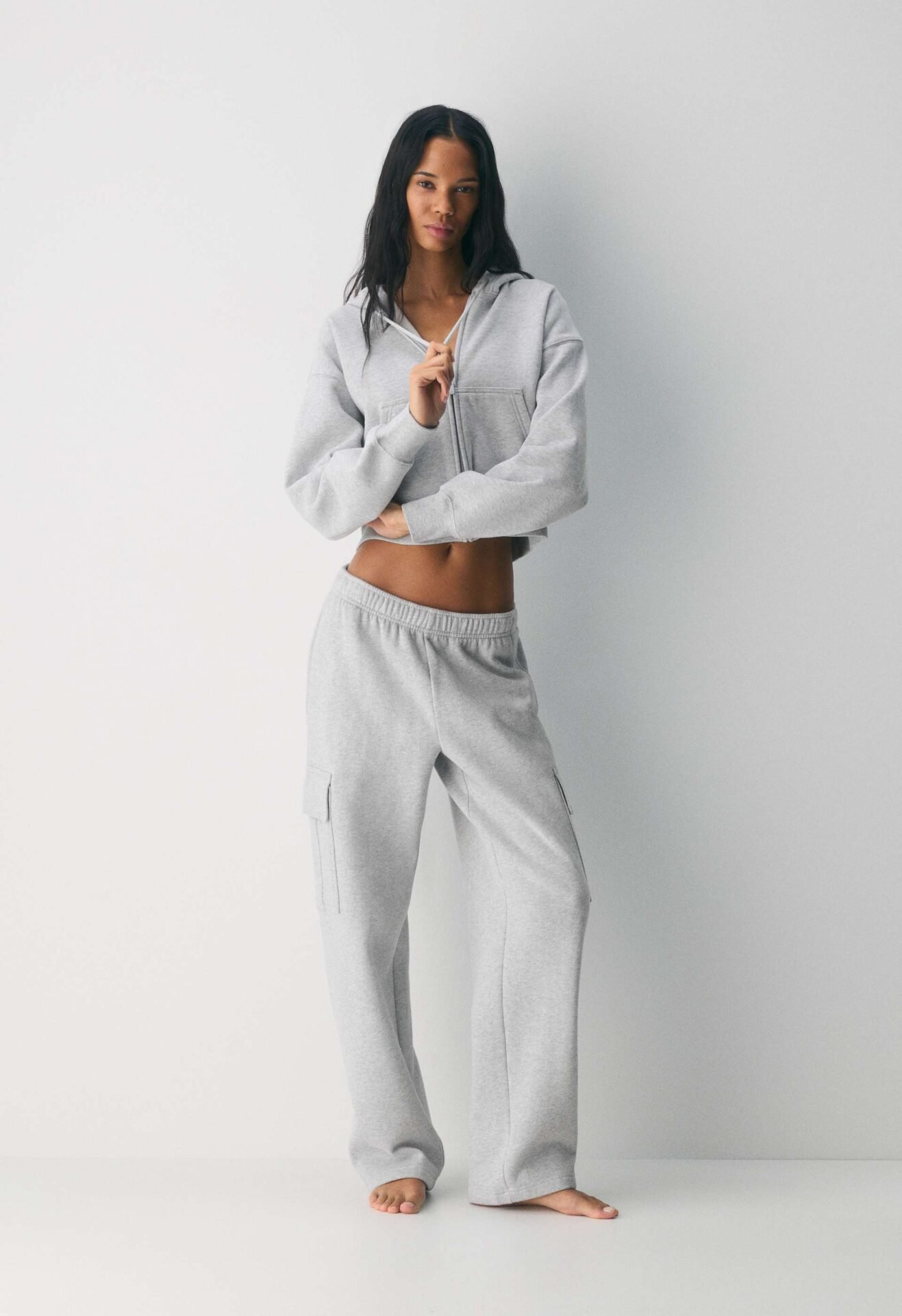 Cozy Sweatfleece Mega Cargo Sweatpant