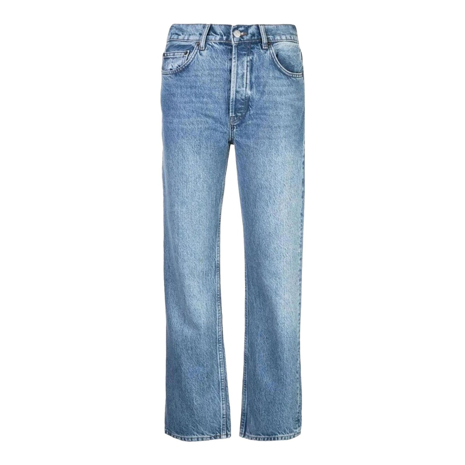Cynthia High-Waisted Straight Jeans