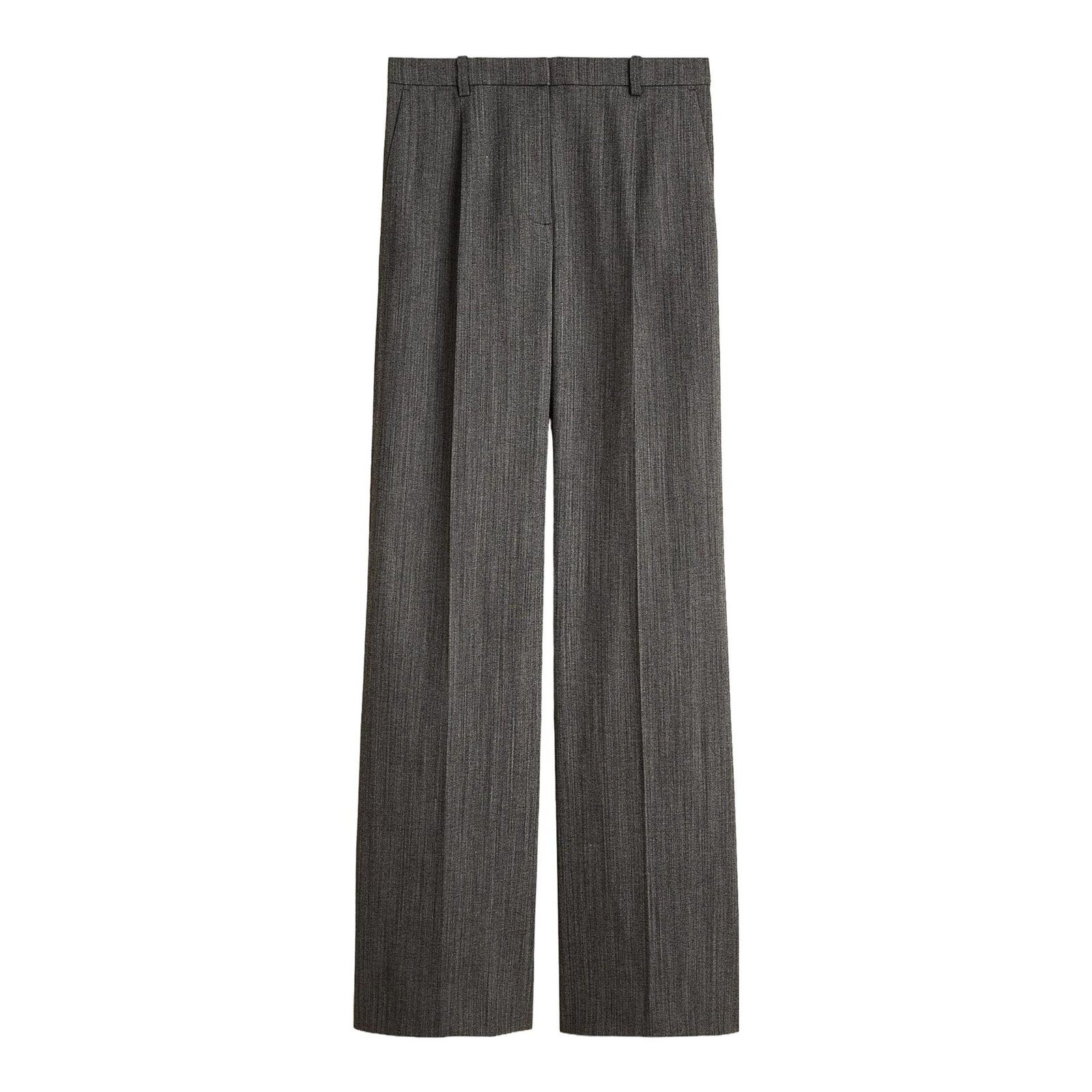 Essential Wide Leg Pant in Italian Studio Wool Blend