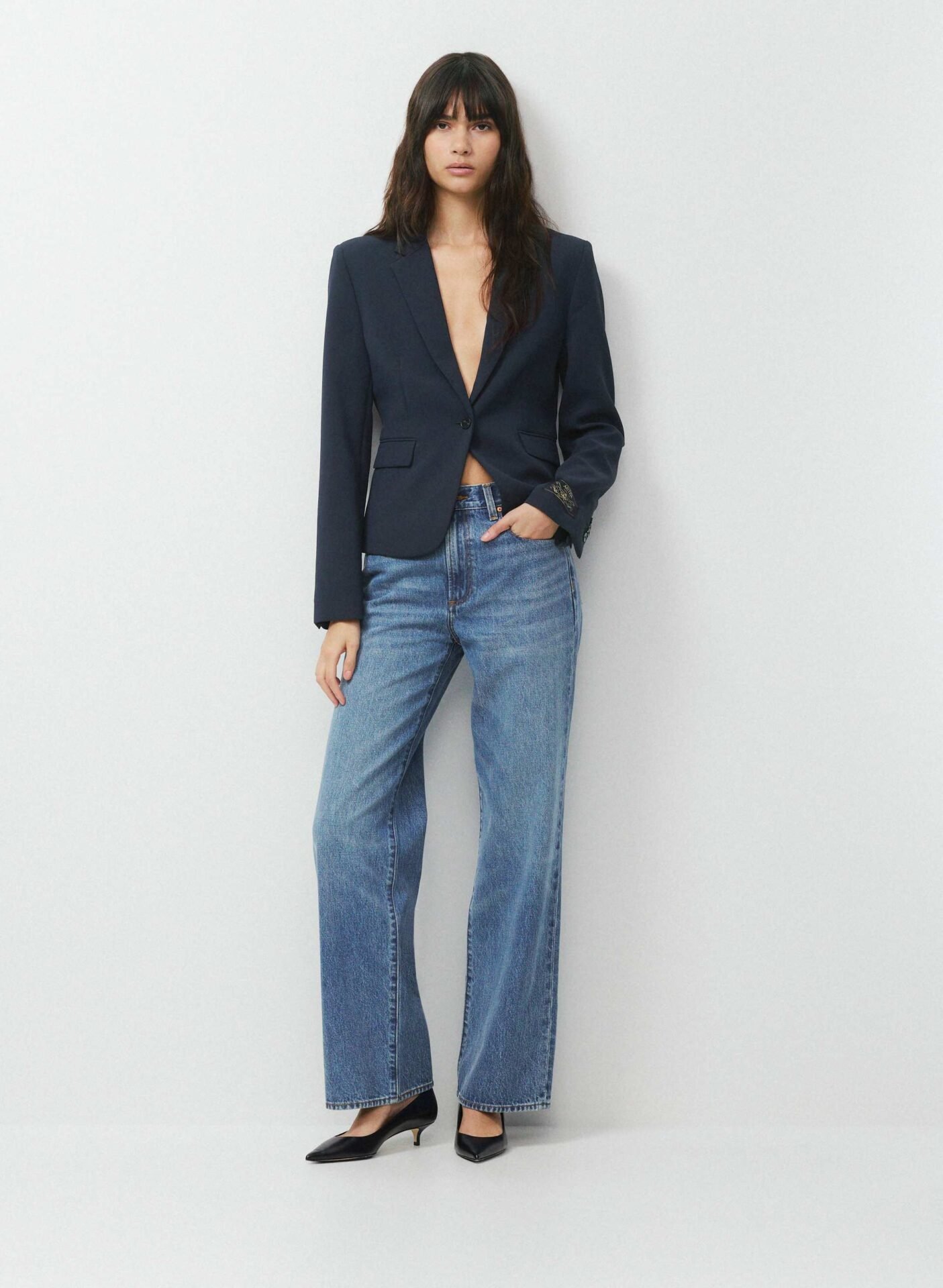 Etiquette Blazer - Crepette (Dark Night Navy)