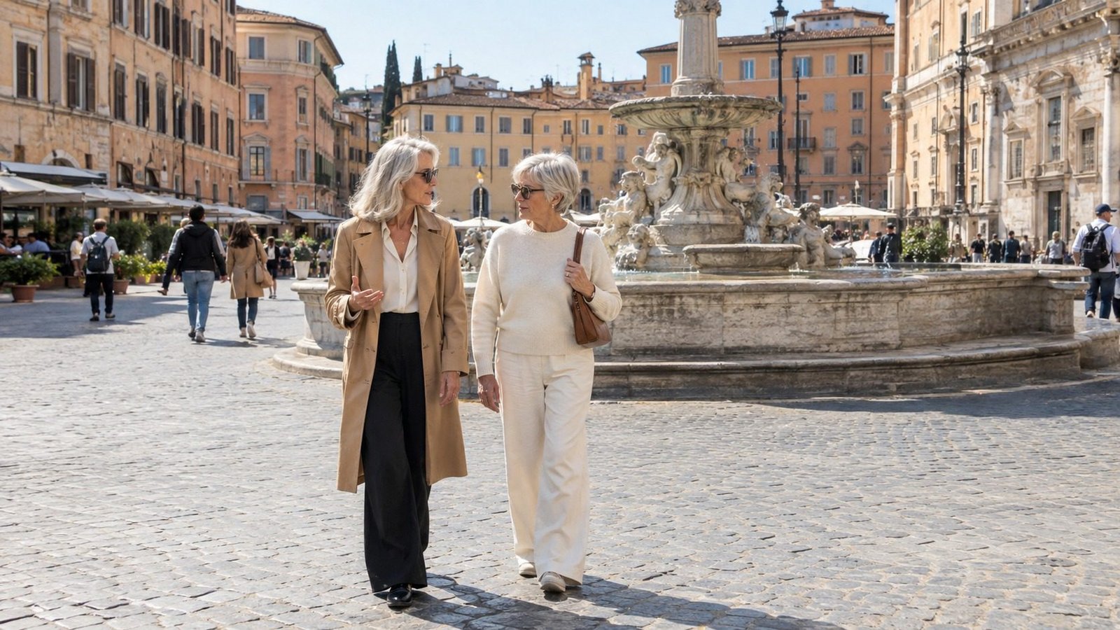 8-Piece Travel Capsule Wardrobe for Elegant Women in Their 70s