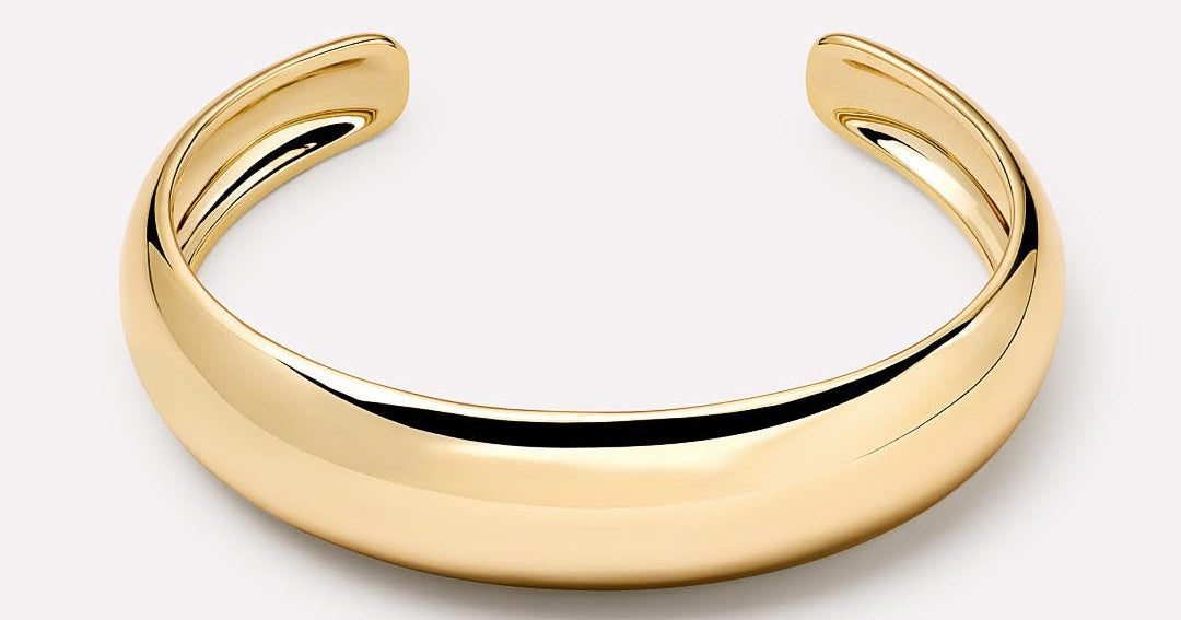 Gold Cuff Bracelet (Jalyn)