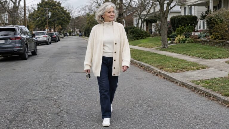 How to Style a Cardigan: 12 Elegant Ways to Wear It in Your 70s