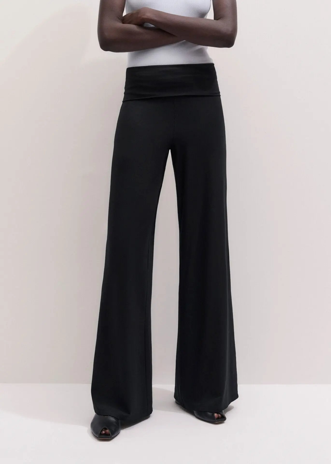 Icon Palazzo Pant (Black)
