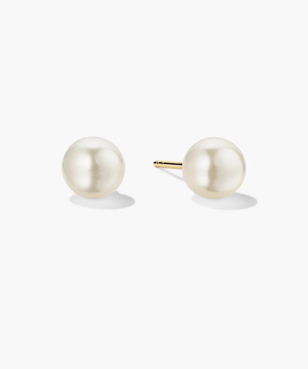 Pearl Oversized Studs Earrings