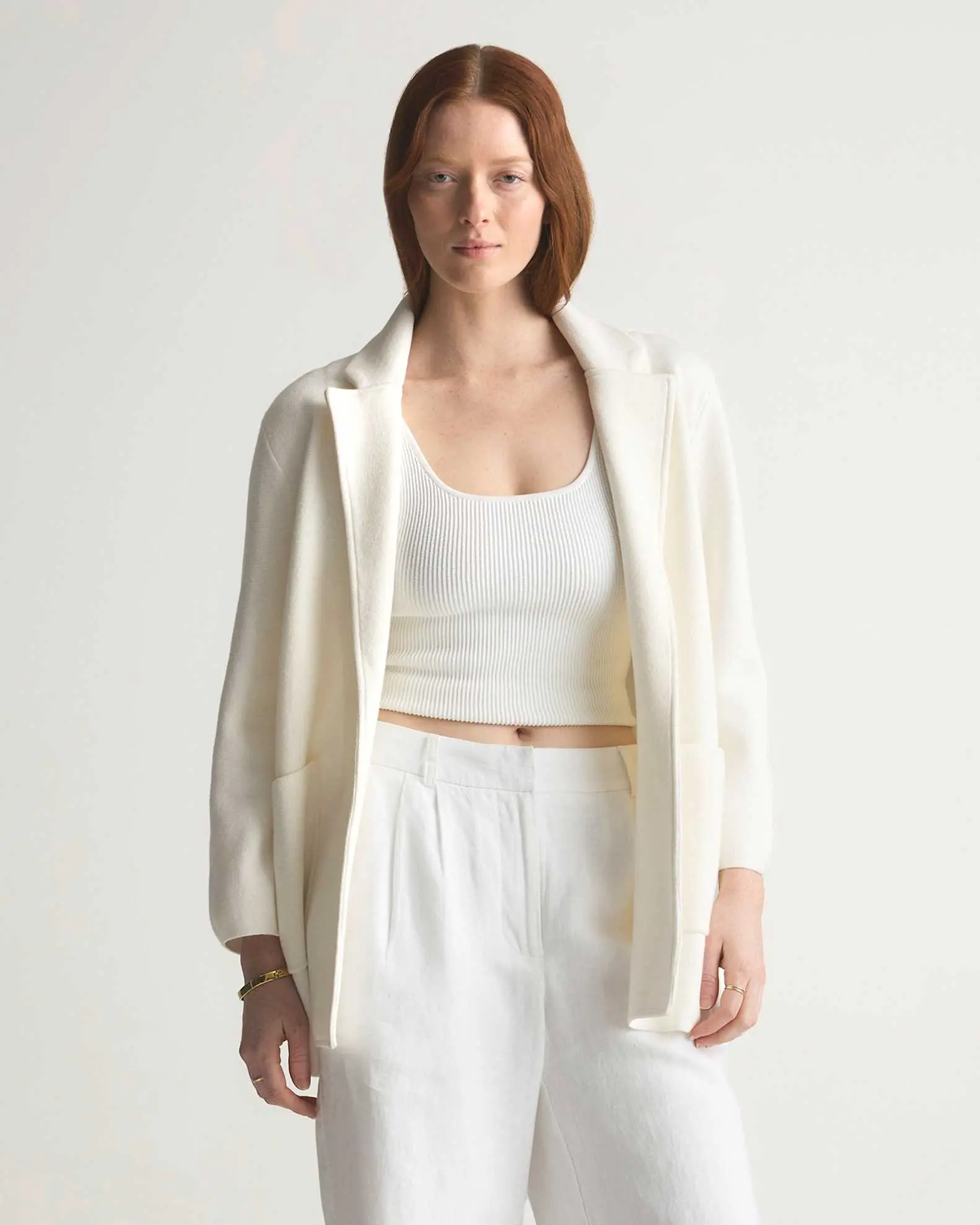 Mongolian Cashmere Cardigan Sweater