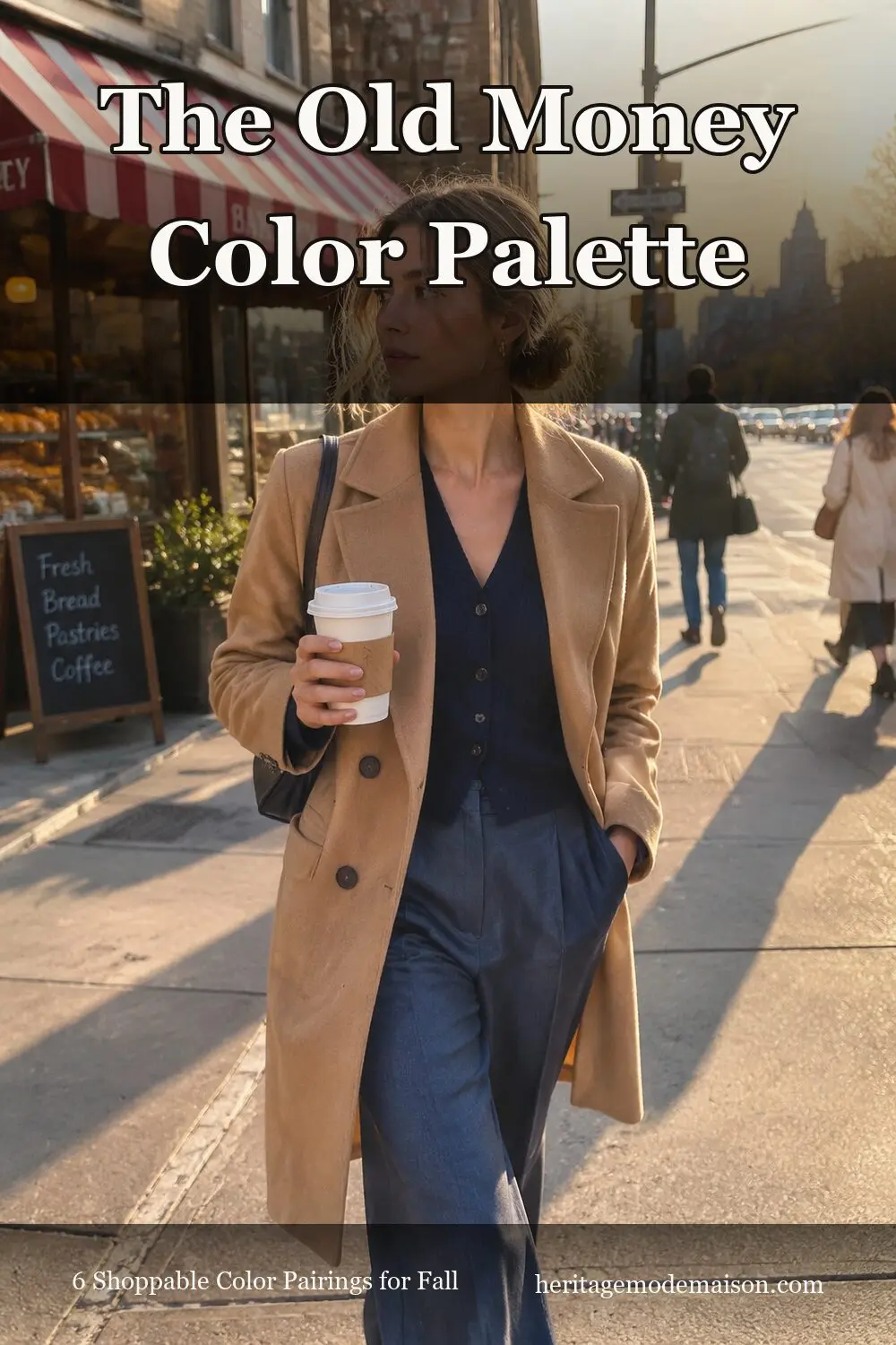 The Old Money Color Palette Pinterest pin