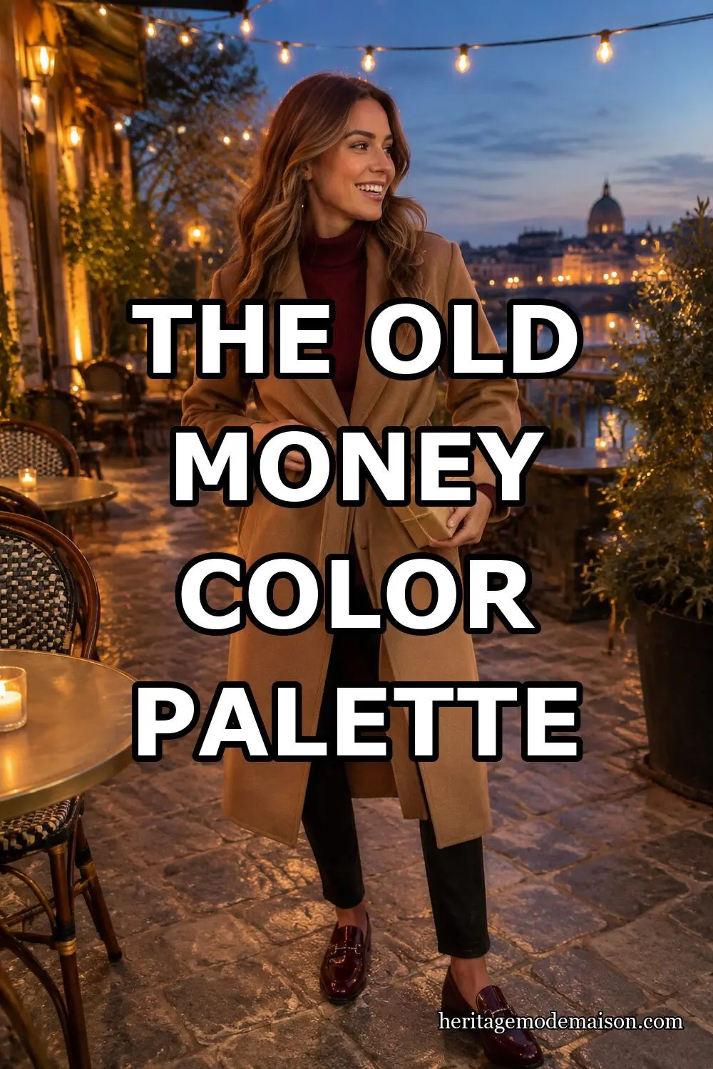 Save this pin: The Old Money Color Palette