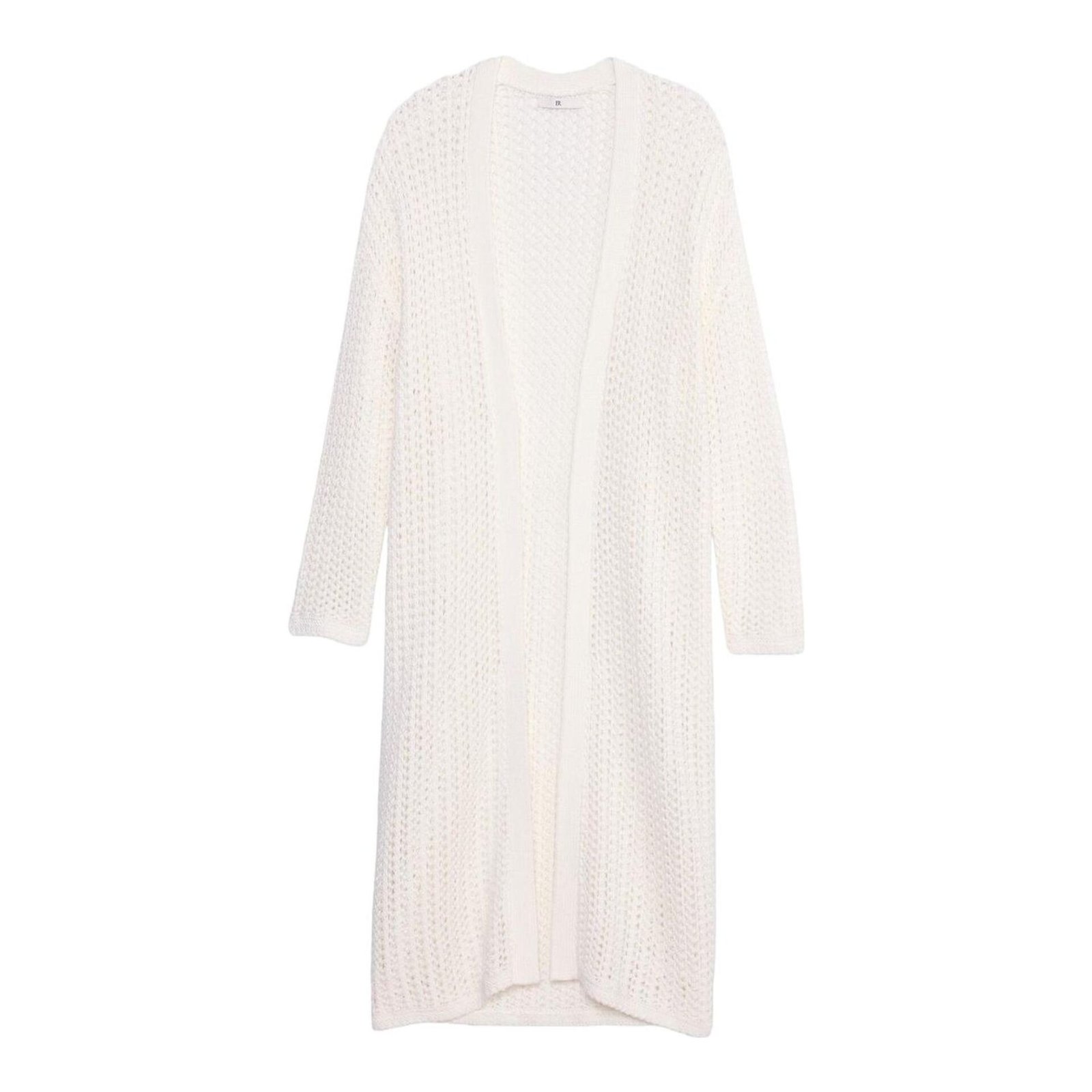 Oversized Cotton Crochet Duster Cardigan