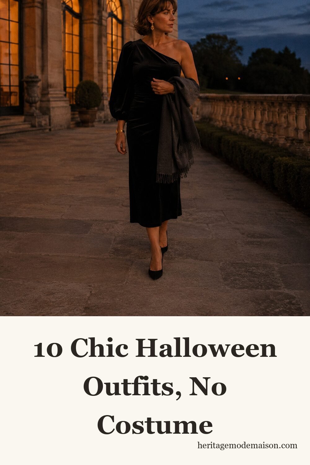 10 Chic Halloween Outfits, No Costume