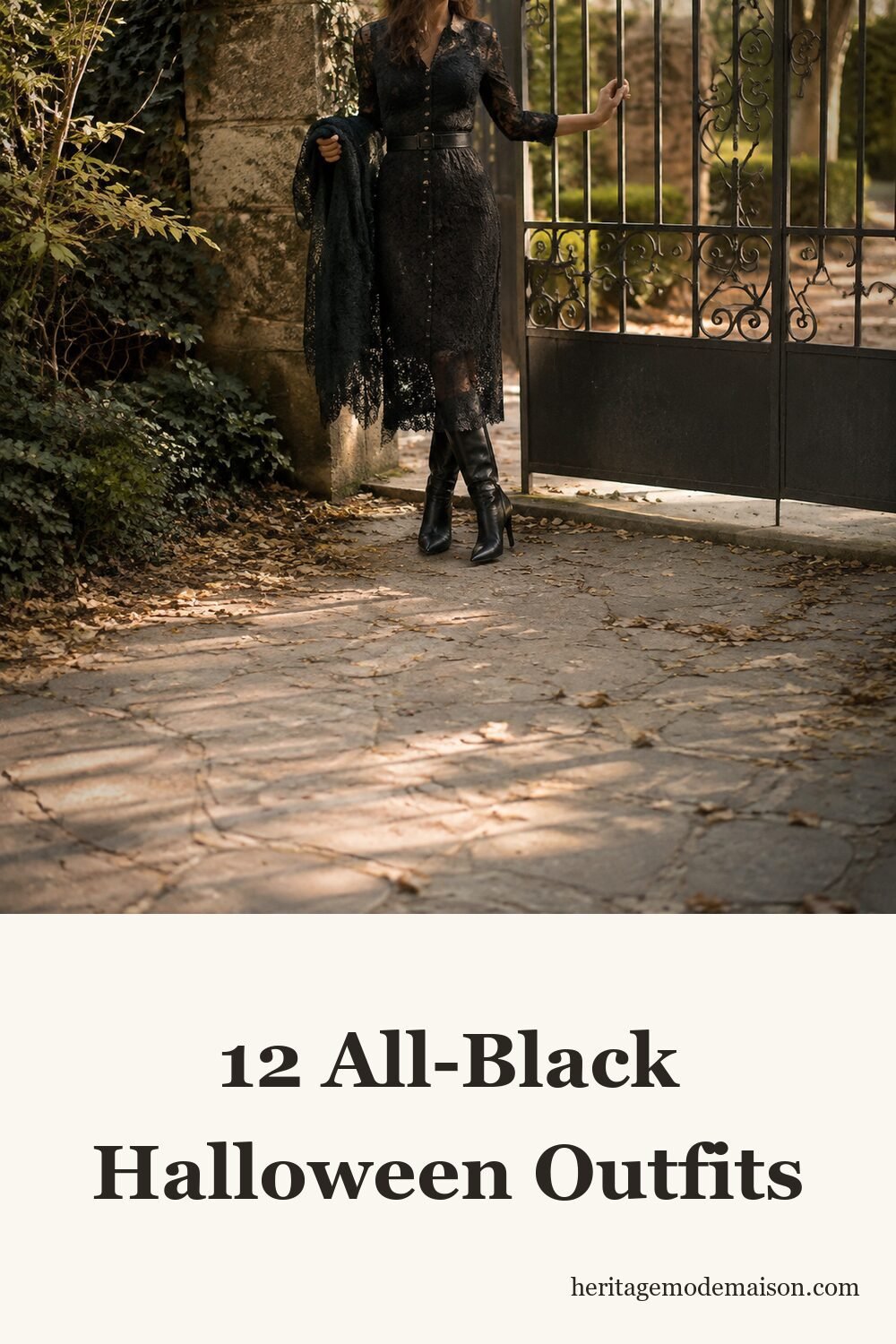 12 All-Black Halloween Outfits