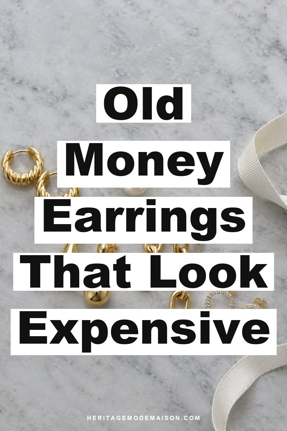 Old Money Earrings That Look Expensive