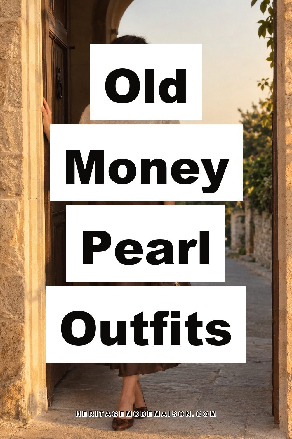 Old Money Pearl Outfits