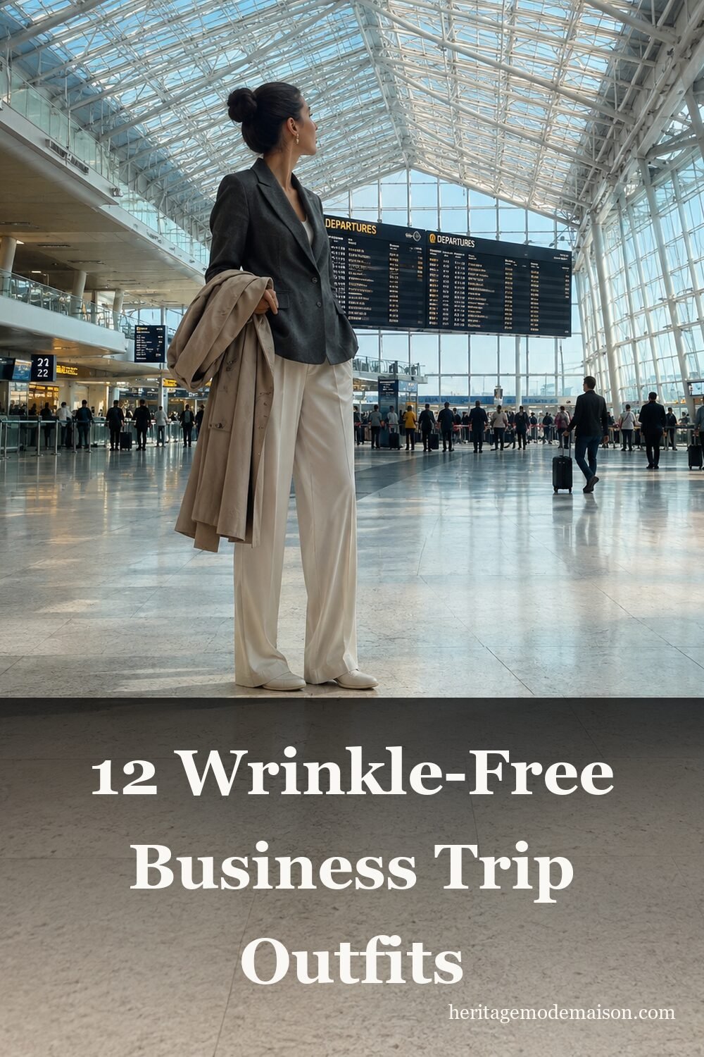 12 Wrinkle-Free Business Trip Outfits