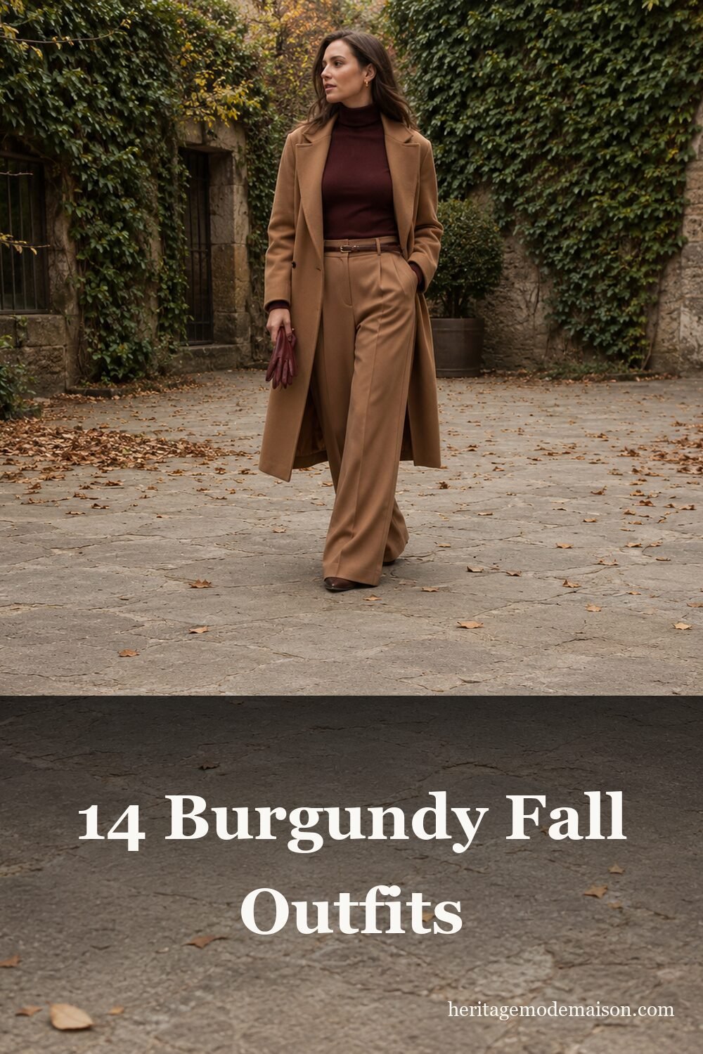 14 Burgundy Fall Outfits