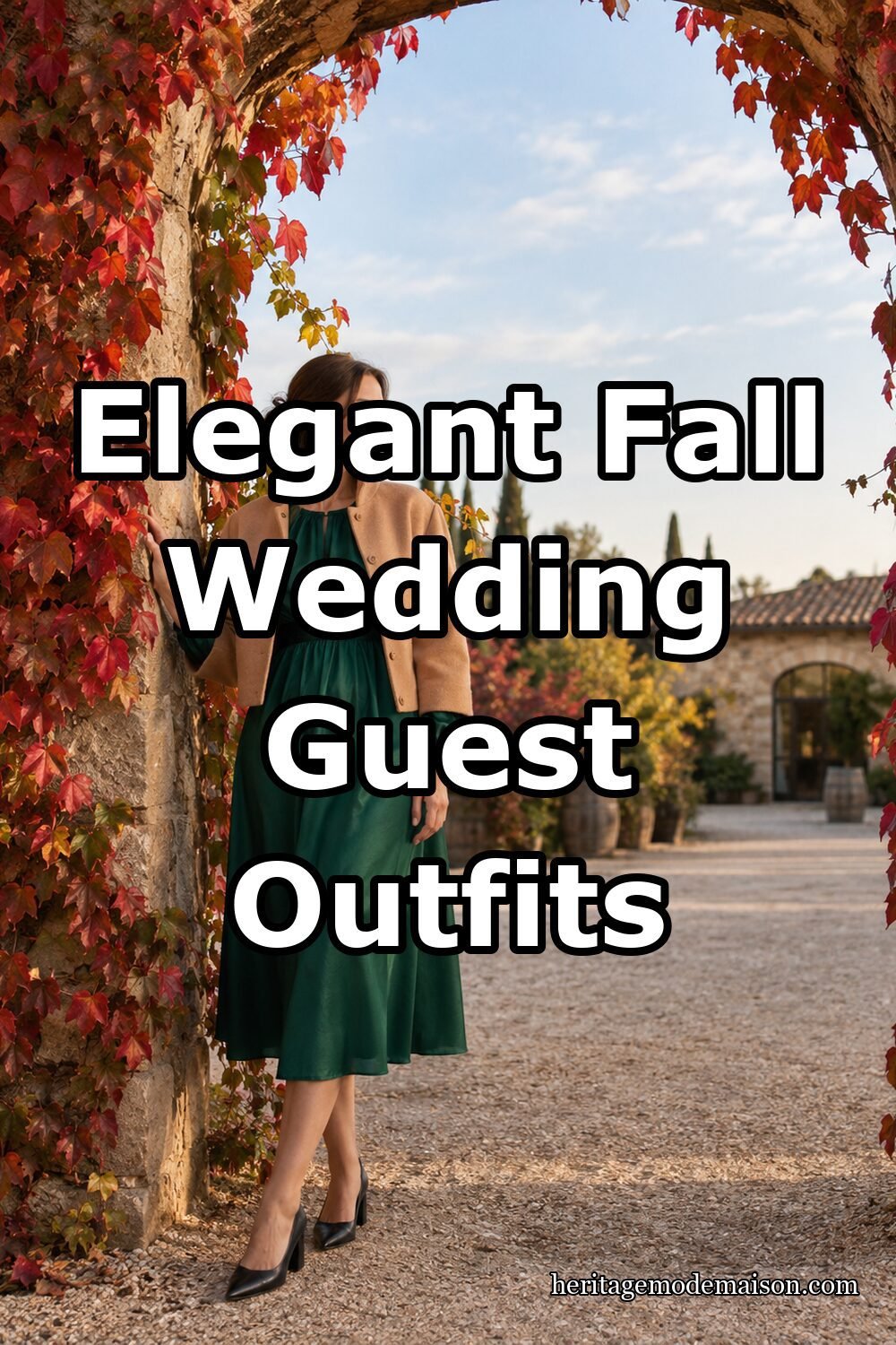 Elegant Fall Wedding Guest Outfits