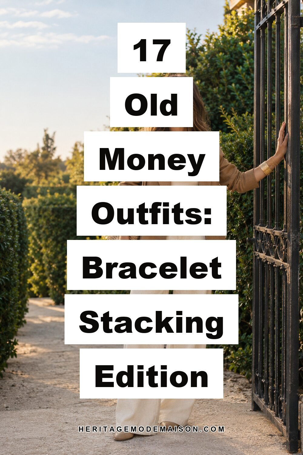 17 Old Money Outfits: Bracelet Stacking Edition