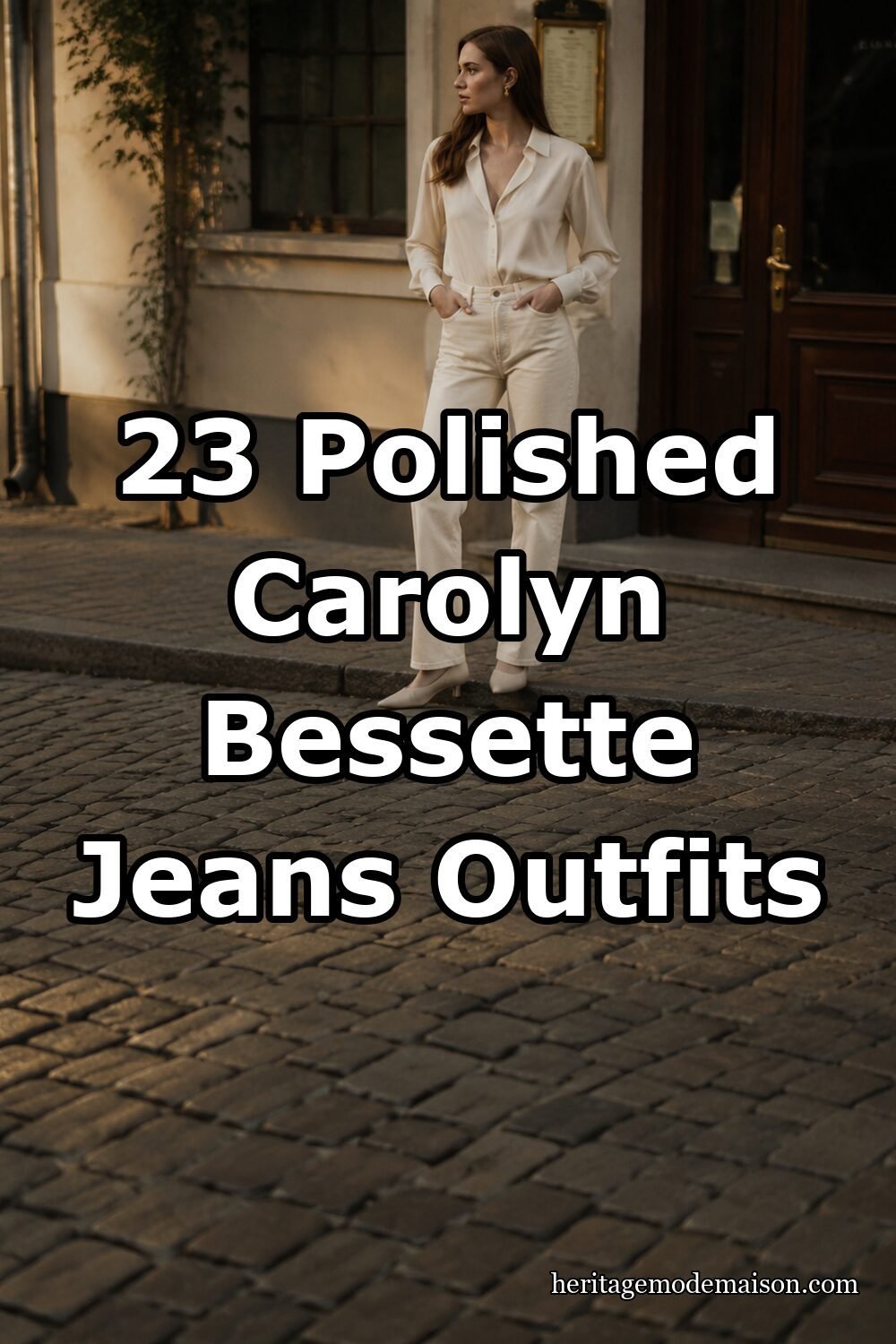 23 Polished Carolyn Bessette Jeans Outfits