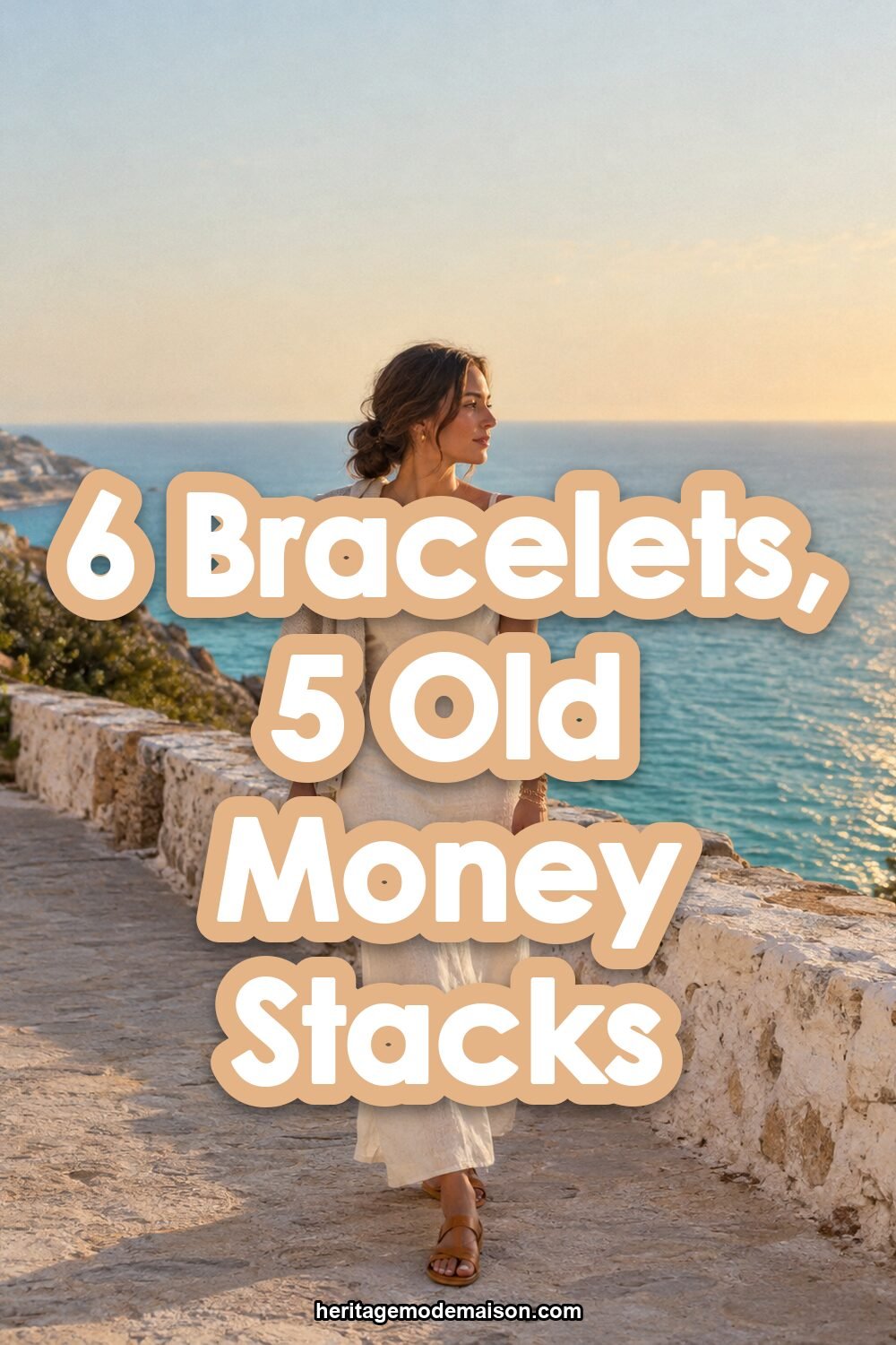 6 Bracelets, 5 Old Money Stacks