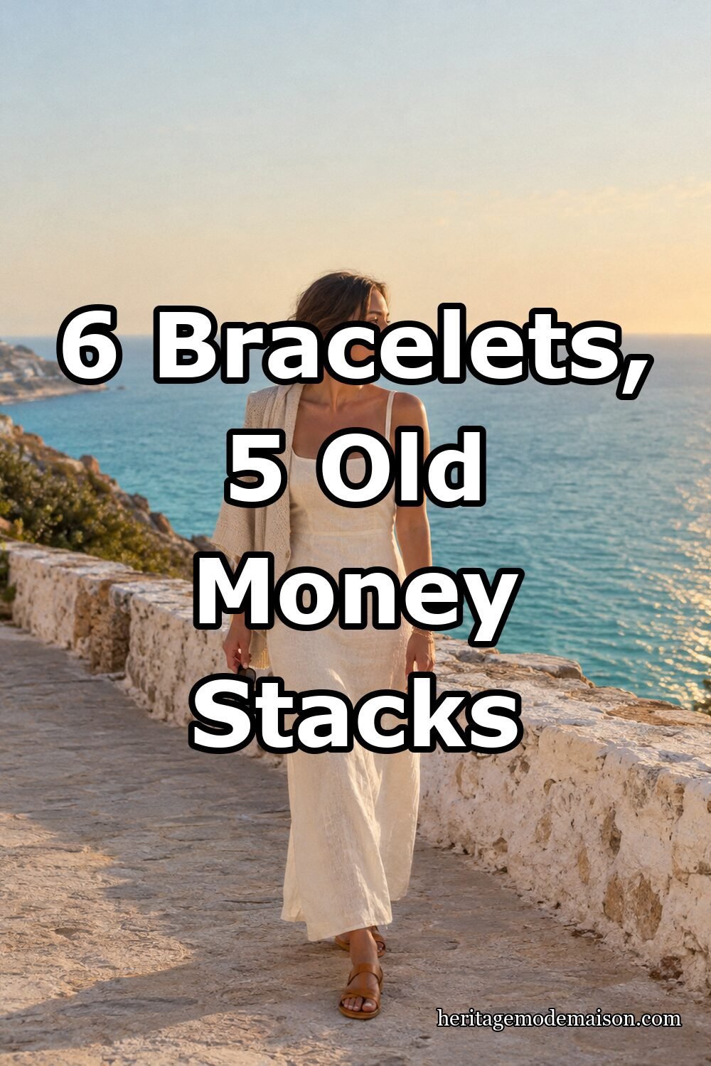 6 Bracelets, 5 Old Money Stacks