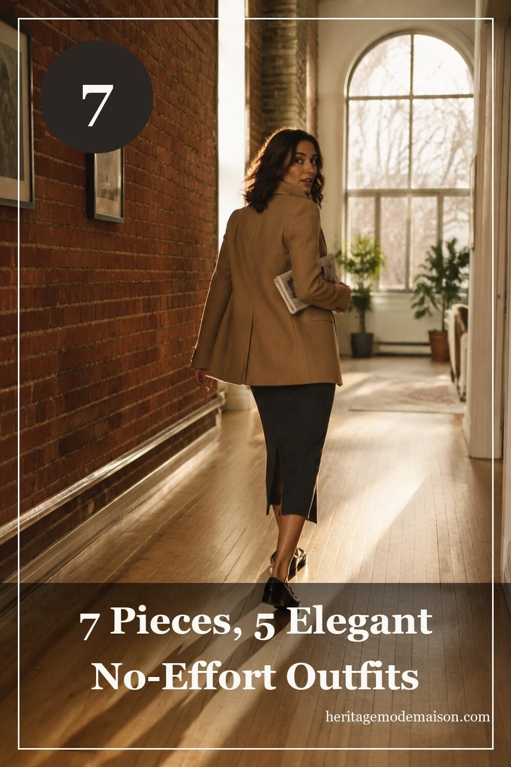 7 Pieces, 5 Elegant No-Effort Outfits