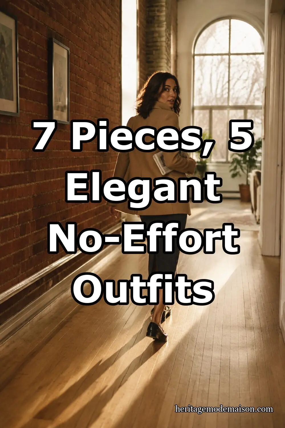 7 Pieces, 5 Elegant No-Effort Outfits