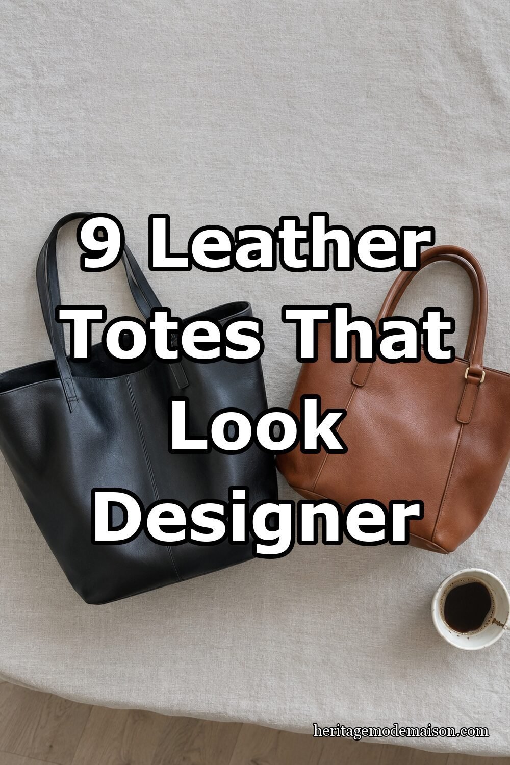 9 Leather Totes That Look Designer