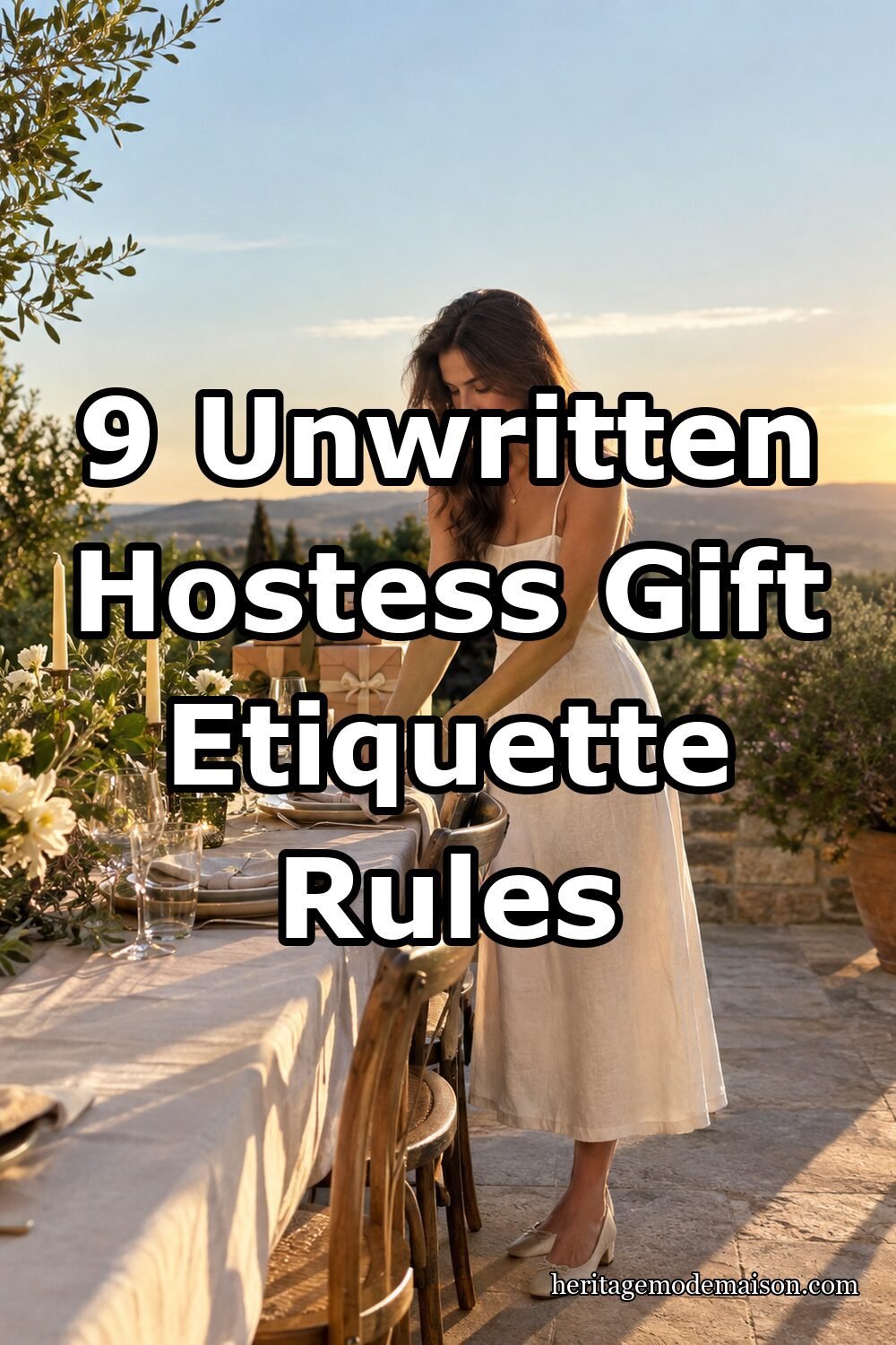 9 Unwritten Hostess Gift Etiquette Rules