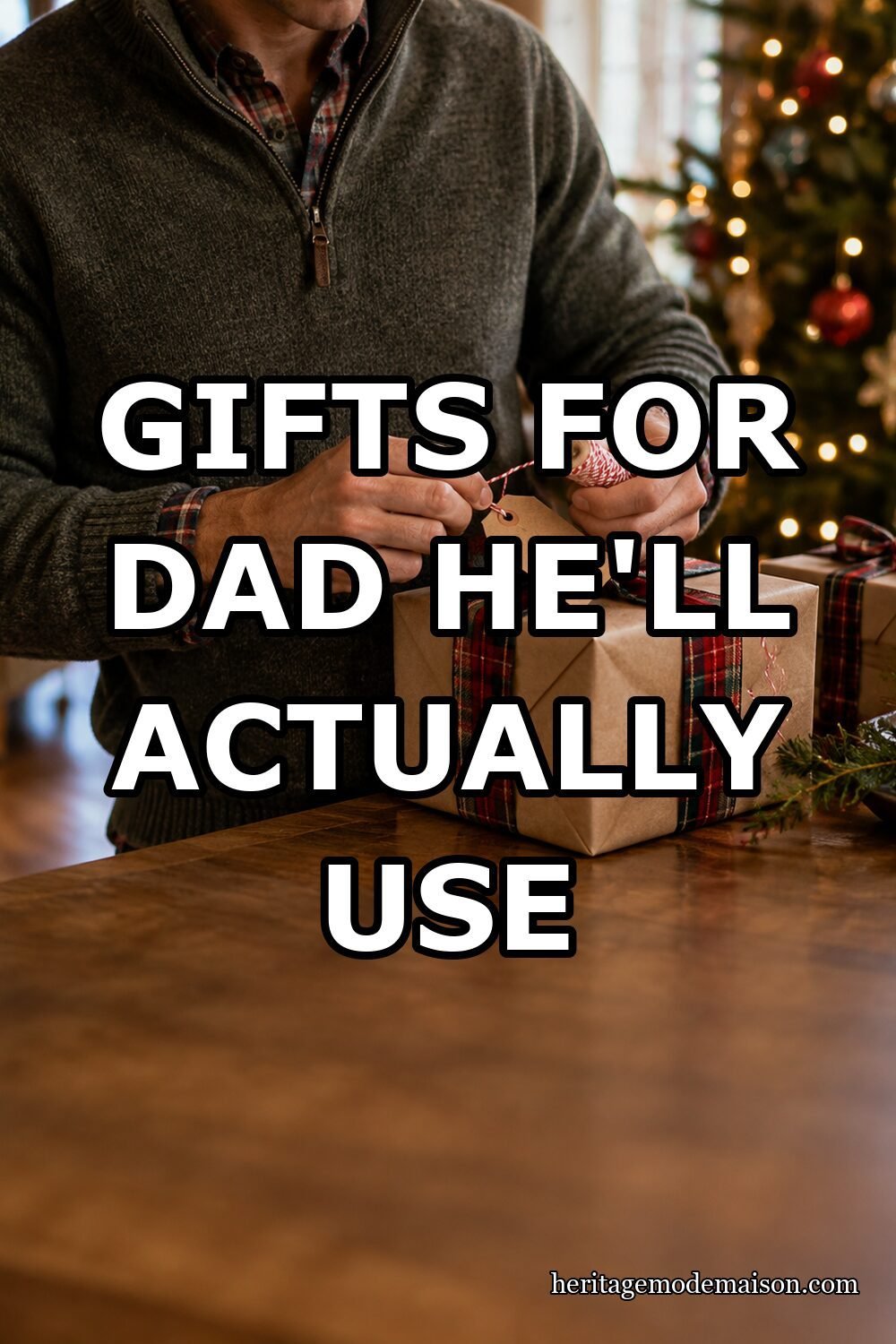 GIFTS FOR DAD HE'LL ACTUALLY USE