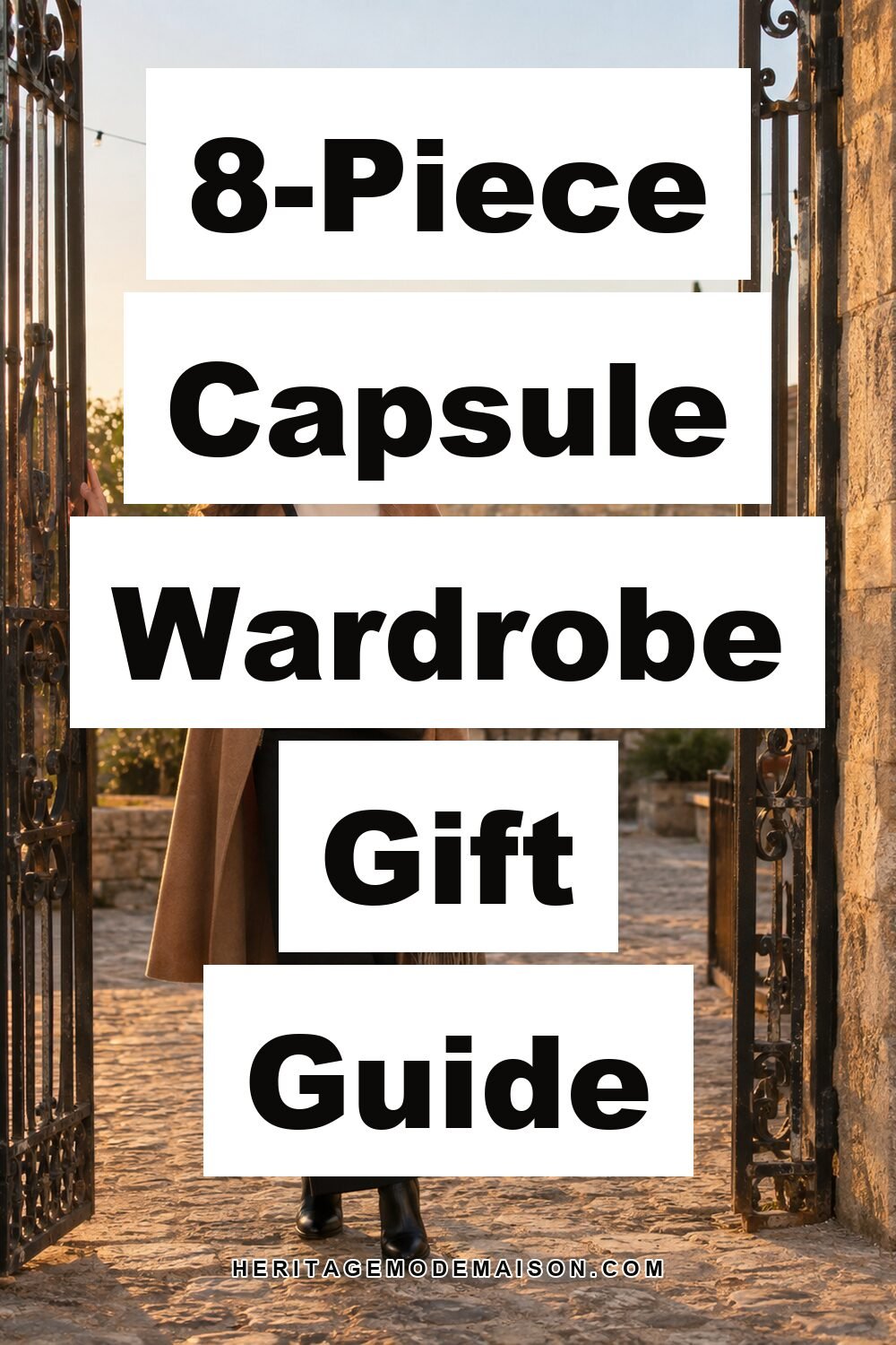 8-Piece Capsule Wardrobe Gift Guide