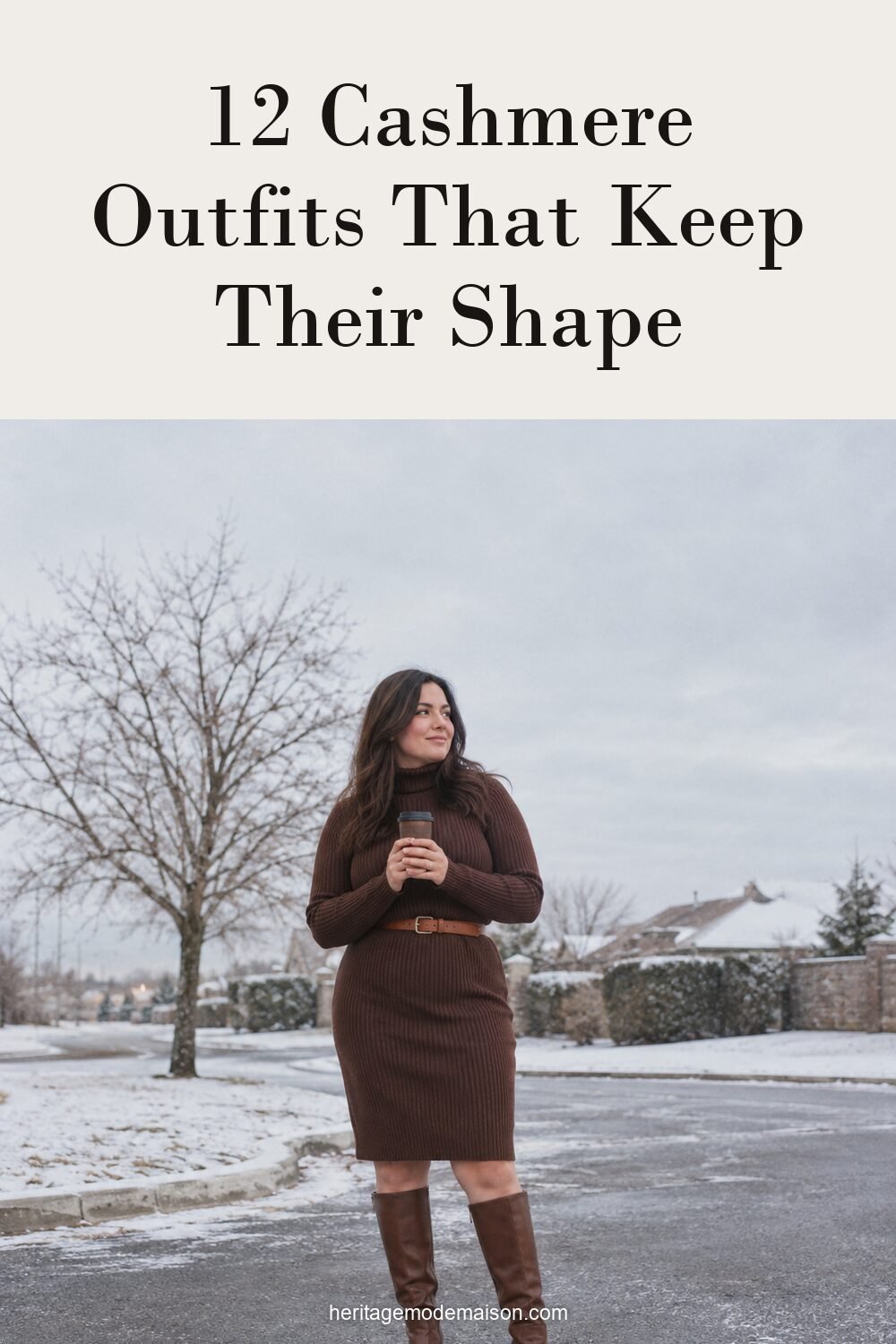 12 Cashmere Outfits That Keep Their Shape