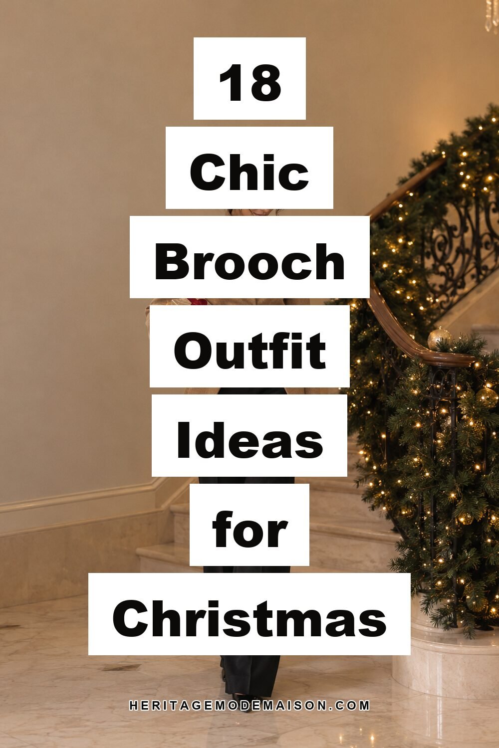 18 Chic Brooch Outfit Ideas for Christmas