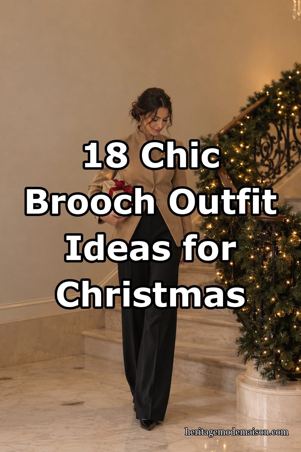 18 Chic Brooch Outfit Ideas for Christmas