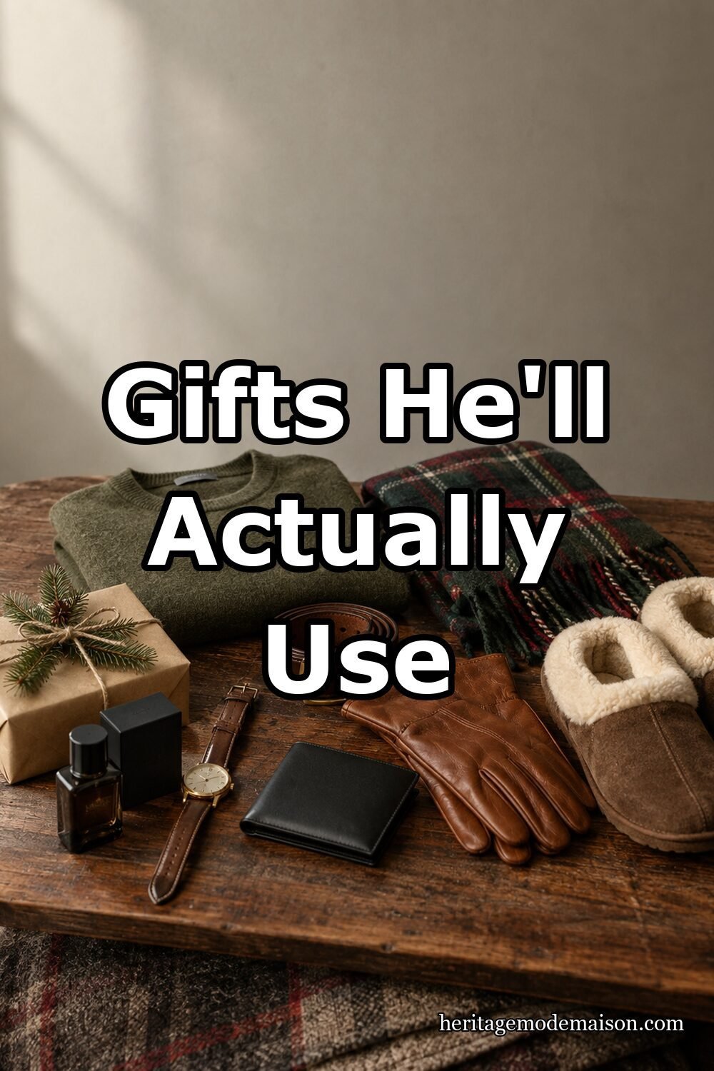Gifts He'll Actually Use