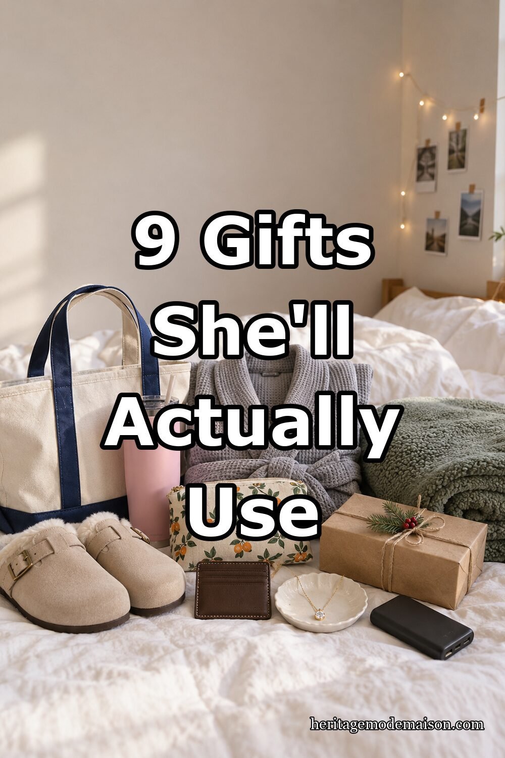 9 Gifts She'll Actually Use