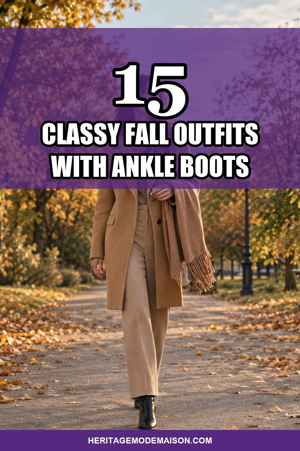15 Classy Fall Outfits With Ankle Boots