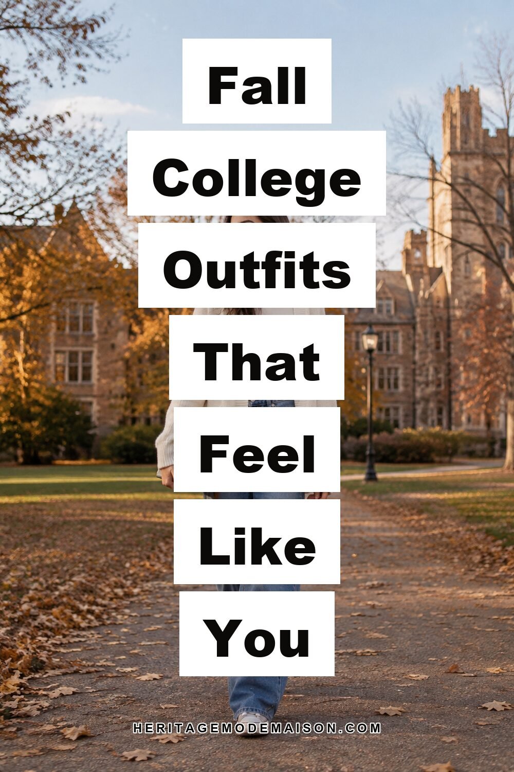 Fall College Outfits That Feel Like You
