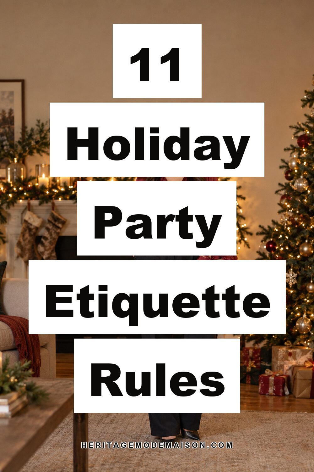 11 Holiday Party Etiquette Rules