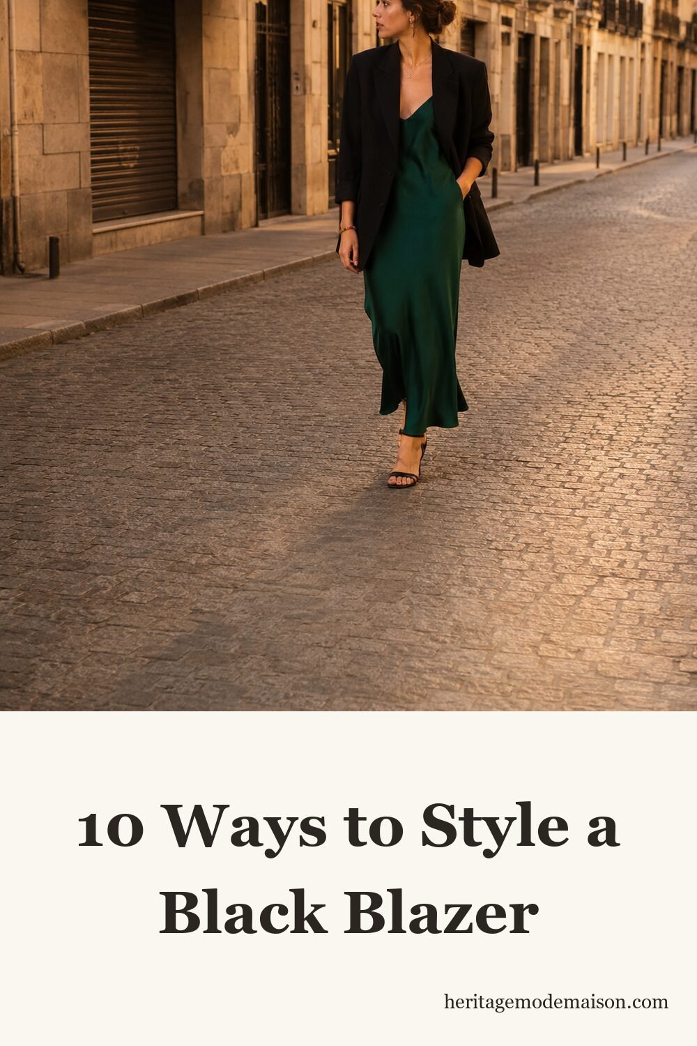 10 Ways to Style a Black Blazer