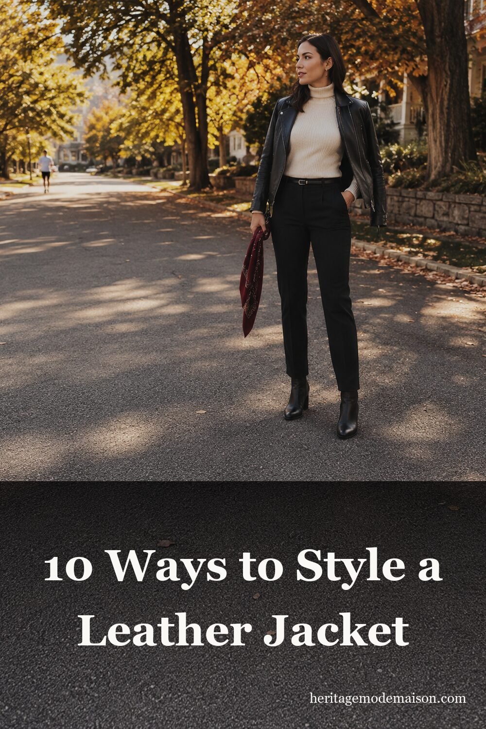 10 Ways to Style a Leather Jacket