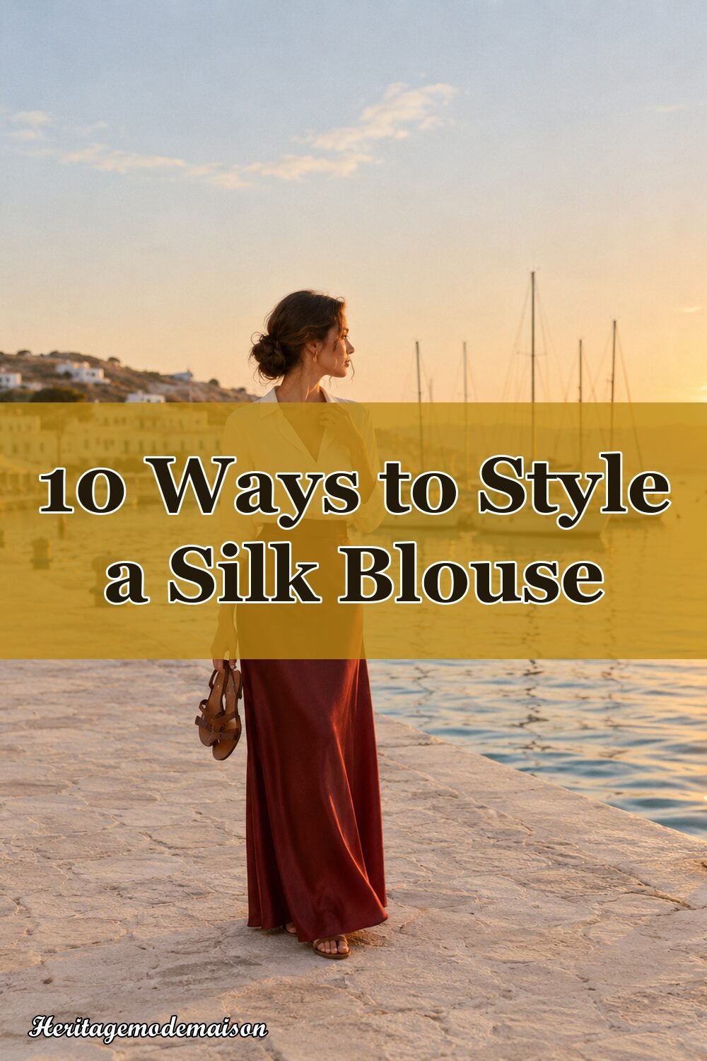 10 Ways to Style a Silk Blouse