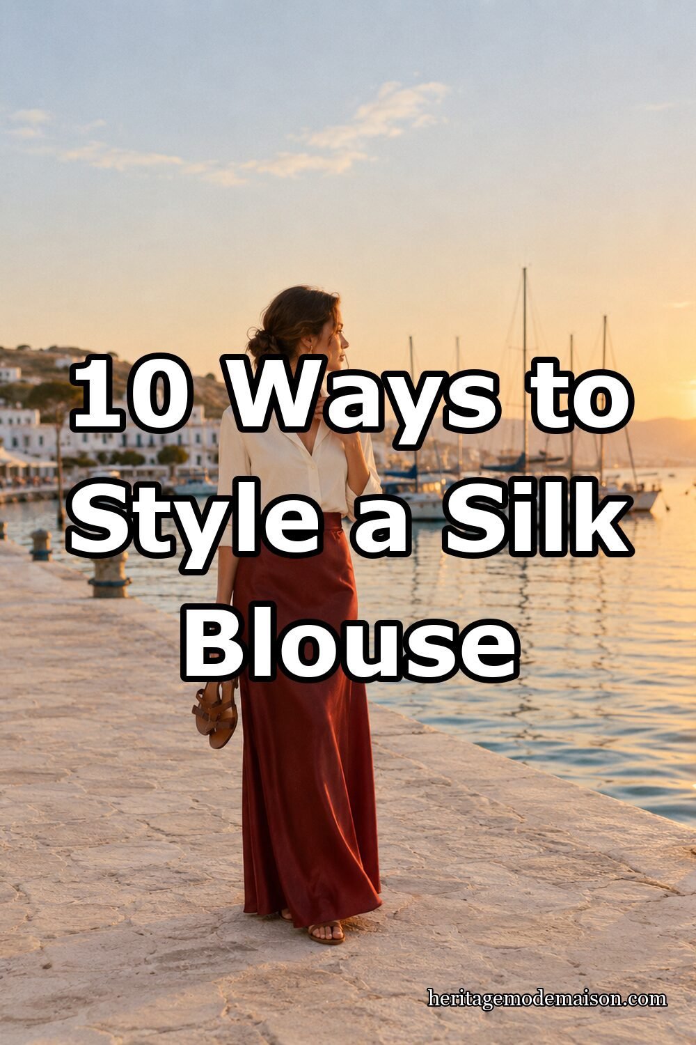 10 Ways to Style a Silk Blouse