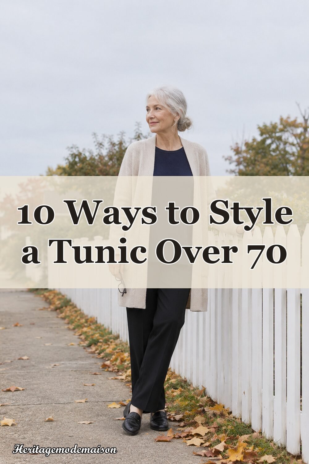 10 Ways to Style a Tunic Over 70