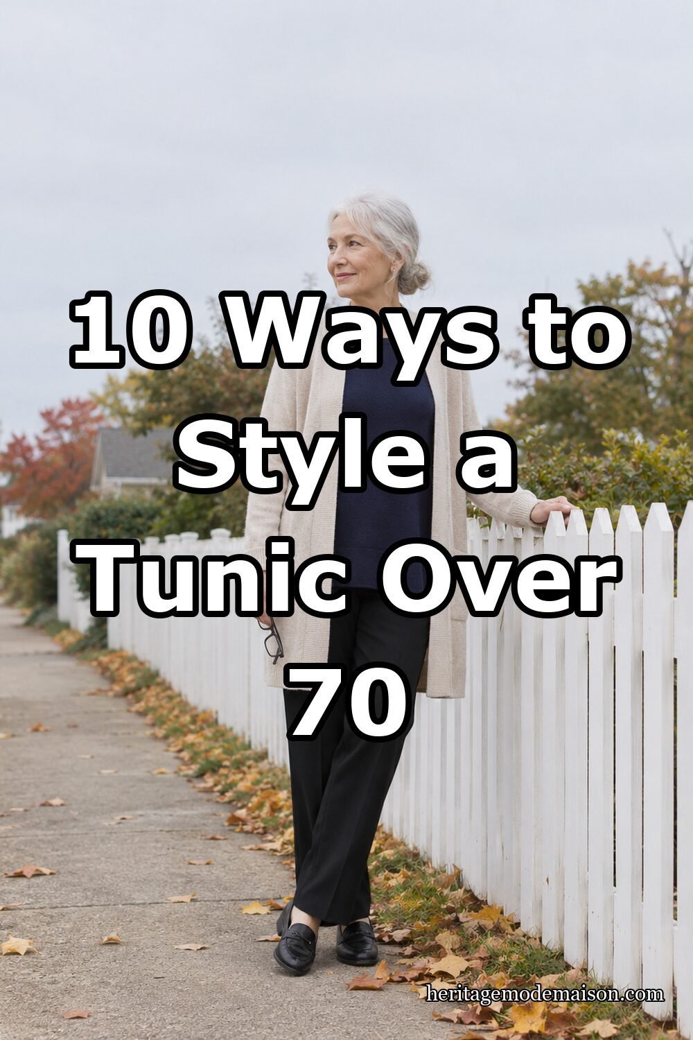 10 Ways to Style a Tunic Over 70