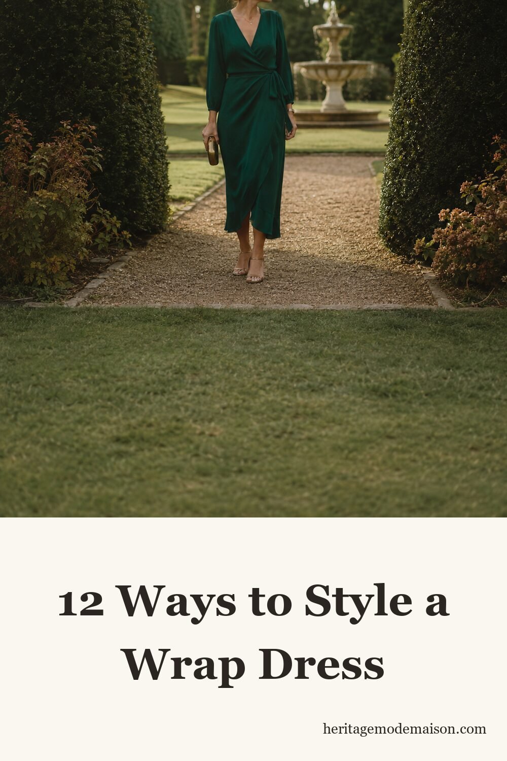 12 Ways to Style a Wrap Dress