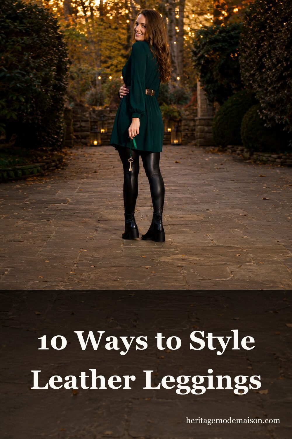 10 Ways to Style Leather Leggings
