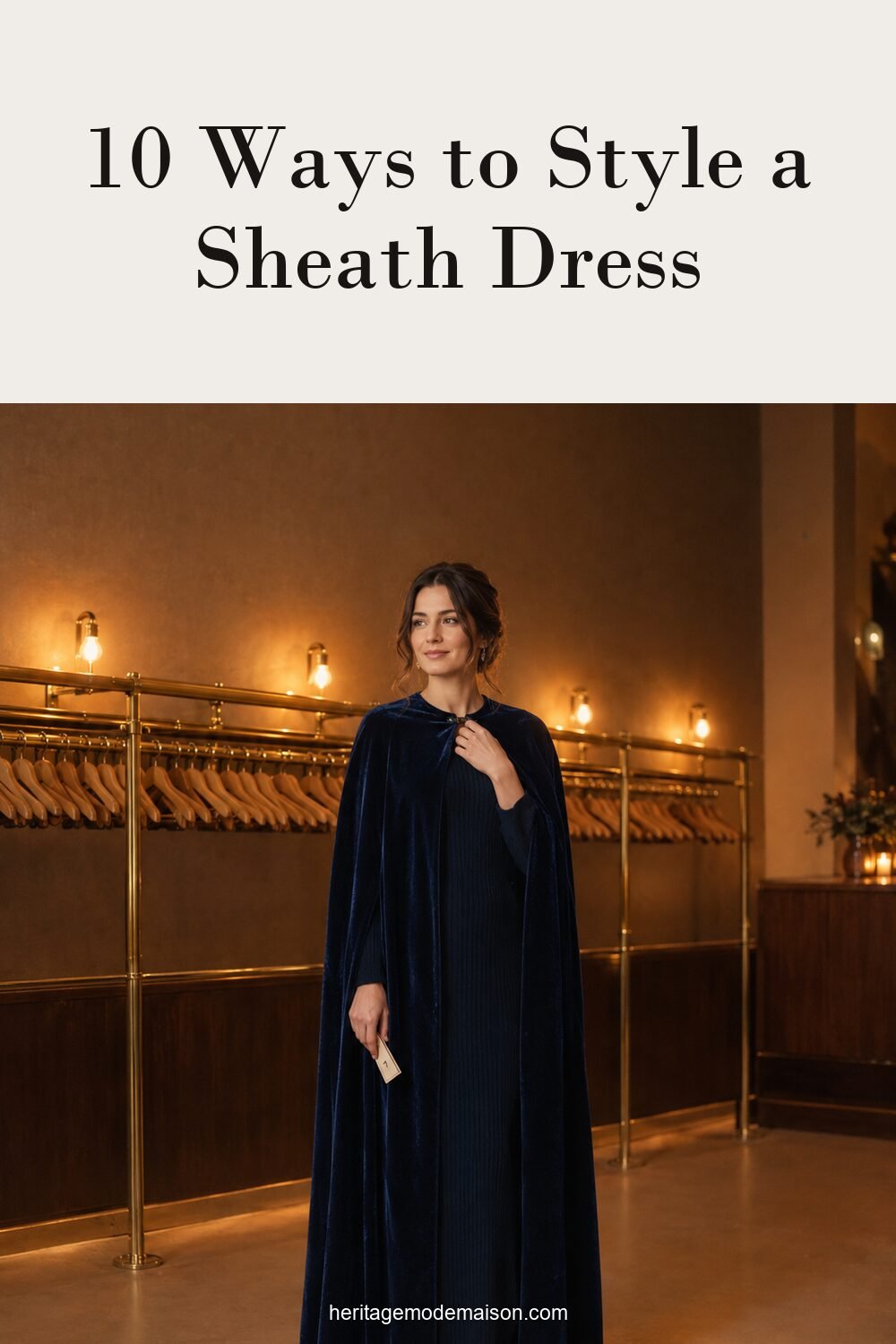 10 Ways to Style a Sheath Dress